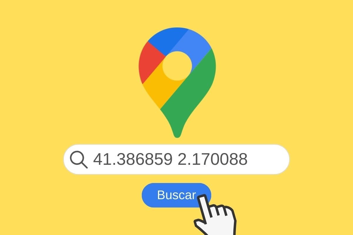 Cómo buscar por coordenadas en Google Maps