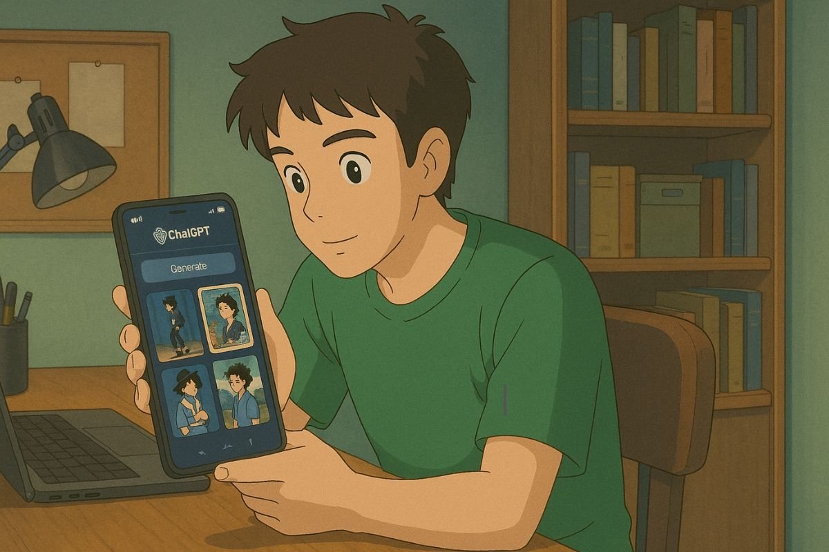 Cómo crear imágenes estilo Ghibli en Android