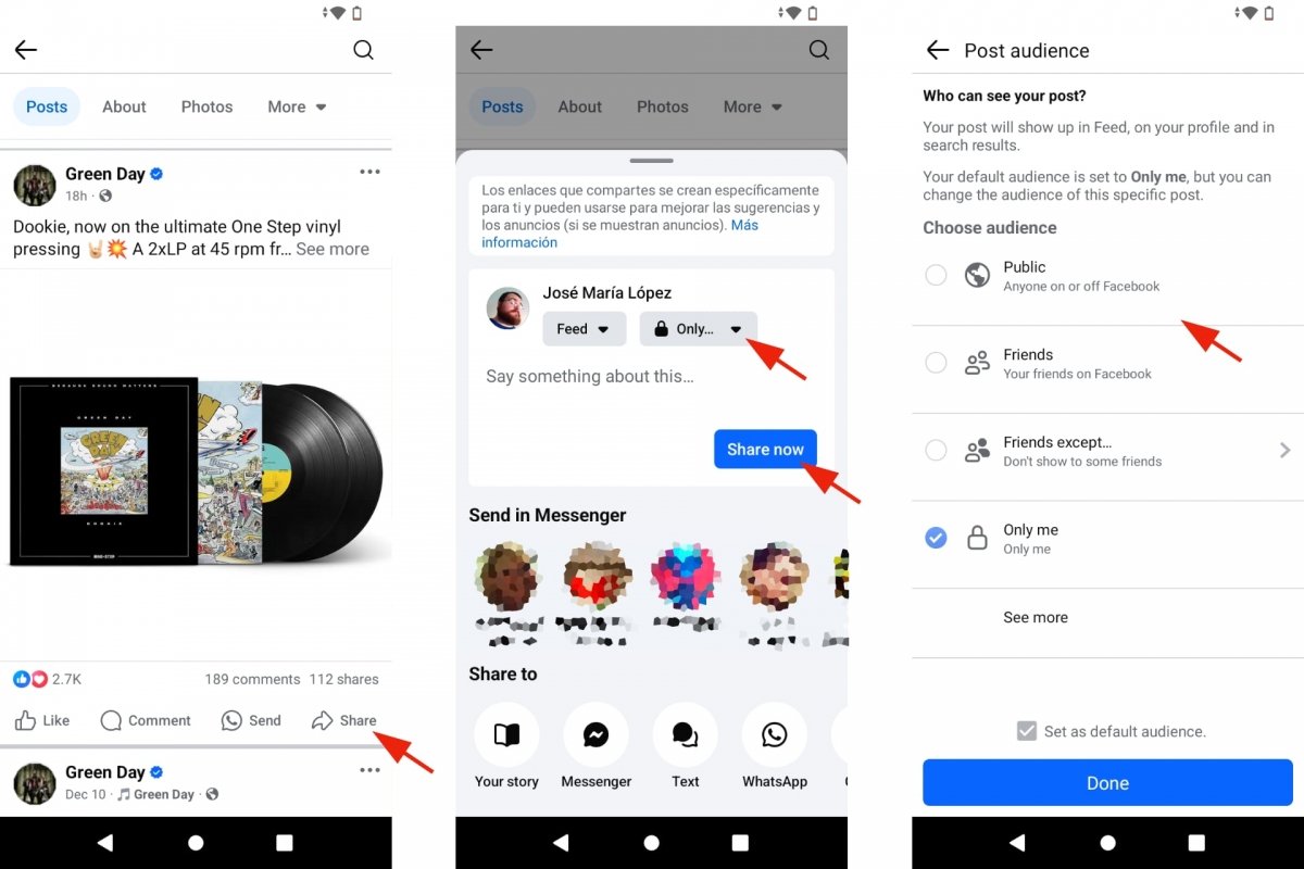 Facebookで制限付き共有をする