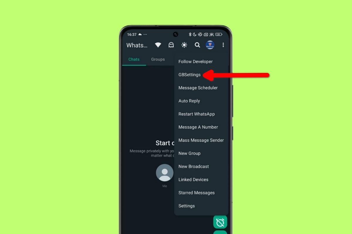With a WhatsApp MOD you'll have access to advanced privacy options
